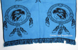 Wool Hoodie Poncho Dream Catcher EAGLE - ONE SIZE FITS ALL Serape Gaban GAE008