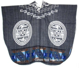 Wool Hoodie Poncho - ONE SIZE FITS ALL Serape Gaban GAE024