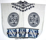 Wool Hoodie Poncho - ONE SIZE FITS ALL Serape Gaban GAE016