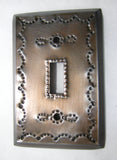 Mexican Tin Single Toggle Switch Plate Covers