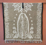 Mexican Poncho Our Lady of Guadalupe/ Saint Jude GA033