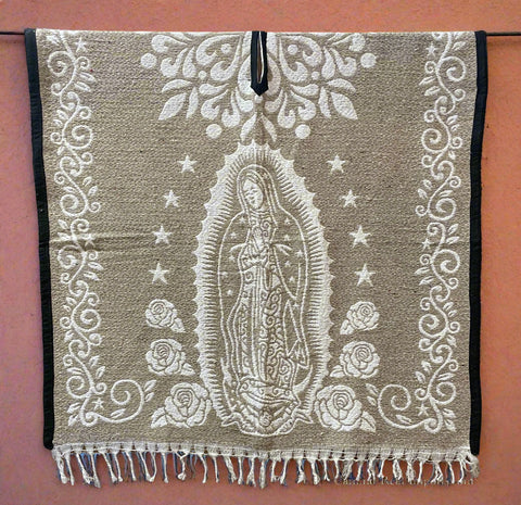 Mexican Poncho Our Lady of Guadalupe/ Saint Jude GA033