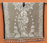 Mexican Poncho Our Lady of Guadalupe/ Saint Jude GA033