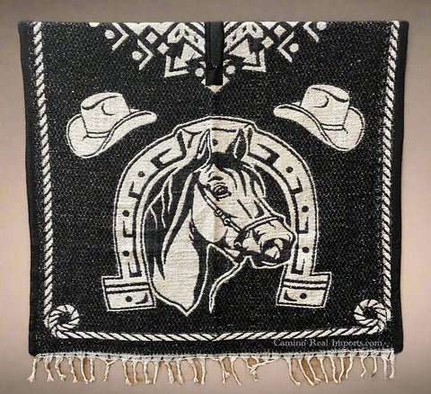 Mexican Poncho Horse Shoe GA036