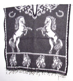 Mexican Poncho Horse Shoe Gaban CaminoRealImports.com