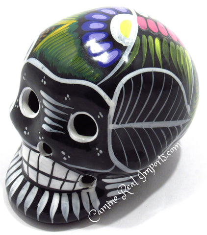 Day Of The Dead Hand Painted CaminoRealImports.com