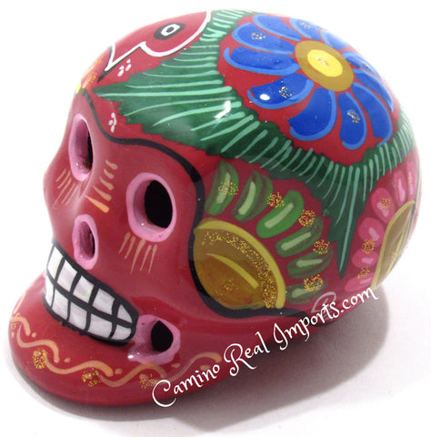 Day Of The Dead Hand Painted CaminoRealImports.com