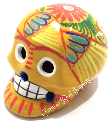 Day Of The Dead Hand Painted CaminoRealImports.com