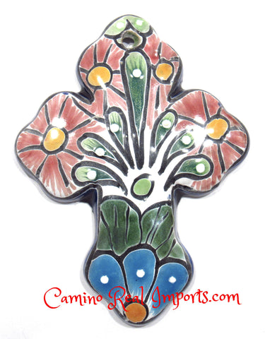 Talavera Cross Small CaminoRealImports.com