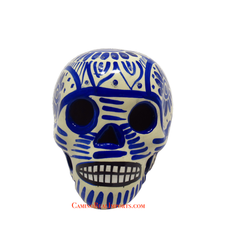 Day Of The Dead Hand Painted 3'' Skull MCSSM006