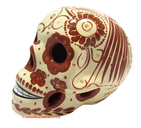 Day Of The Dead Hand Painted Skull MCS007