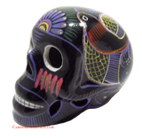 DAY OF THE DEAD HAND PAINTED SKULL MCS004