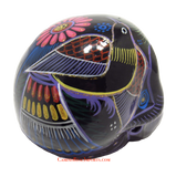 DAY OF THE DEAD HAND PAINTED SKULL MCS004