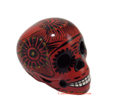 Day Of The Dead Hand Painted 3'' Skull MCSSM008