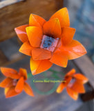 Yard Art Metal Flowers Sculpture 22"  MFLWRMS002