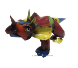 Small Colored Metal Triceratops Dinosaur MTDNS003