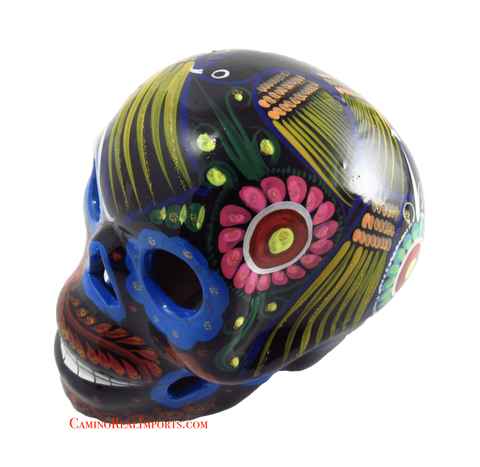 Day Of The Dead Hand Painted Skull LCS002