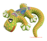 Hand Painted Clay Gecko Lizard GGLL010