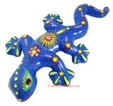 Hand Painted Clay Gecko Lizard GGLL033