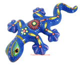 Hand Painted Clay Gecko Lizard GGLL033