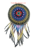Butterfly Beaded Hair Barrette GHB015