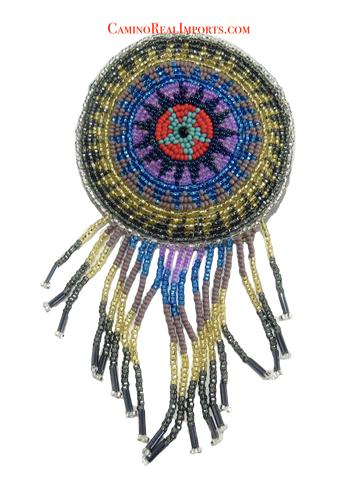 Butterfly Beaded Hair Barrette GHB015