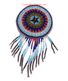Hand Beaded Hair Barrette GHB004