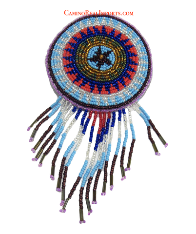 Hand Beaded Hair Barrette GHB004