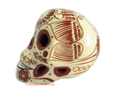 DAY OF THE DEAD HAND PAINTED SKULL MCS002