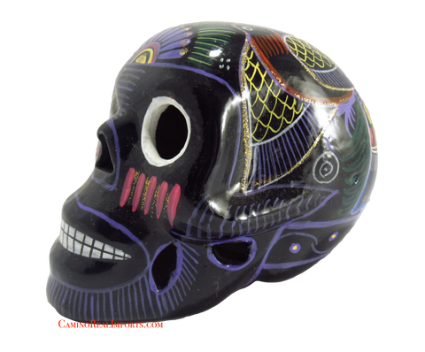 Day Of The Dead Hand Painted Skull MCS003