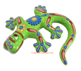 Hand Painted Clay Gecko Lizard GGLL020