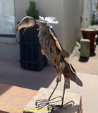 Volture Buzzard Yard Decor Sculpture