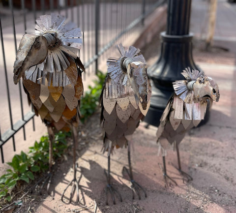 Volture Buzzard Yard Decor Sculpture