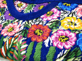 COIN PURSE HAND EMBROIDERED FLOWERS CPH004