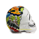 Talavera Pottery Hand Painted Sugar Skull TSSL001 Large