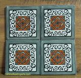 Mexican Tile 4"  T4033