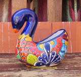 Mexican Talavera Pottery Swan TPS006
