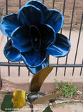 Yard Art Metal Flower Sculpture 32"  MFLWRM003
