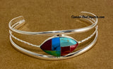 Multi Stone Inlay Bracelet JMSBR002