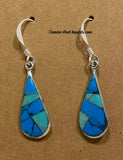 Turquoise Inlay Earrings JMSER008