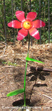 Metal Flower Yard Or Garden Decor MRFB045