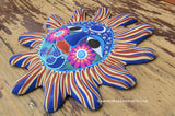 Mexican Wall Decor Guerrero Pottery Sun Face GSF1003