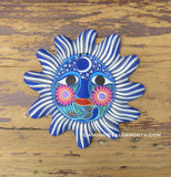 Mexican Wall Decor Guerrero Pottery Sun Face GSF1008