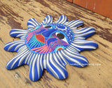 Mexican Wall Decor Guerrero Pottery Sun Face GSF1011