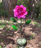 Metal art Rose Flower  MFLW005