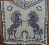 Mexican Poncho Horse Shoe Gaban GA030