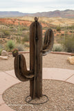 Garden Art Metal Rustic Cactus 26" MCTRS001