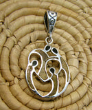 Family Love Pendant Sterling Silver TSC073