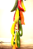 MEXICAN WALL HANGING CERAMIC CHILE RISTRA CCP005_SM