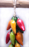 MEXICAN WALL HANGING CERAMIC CHILE RISTRA CCP003_SM